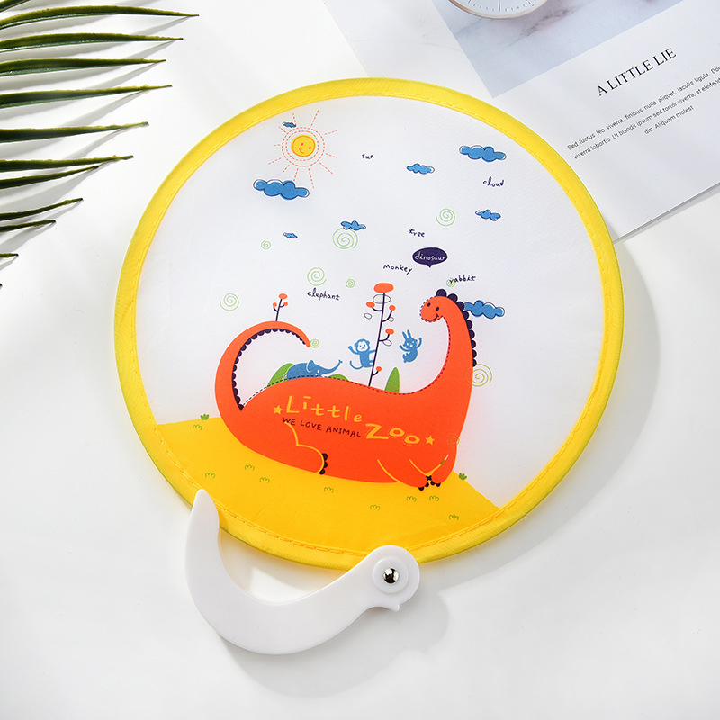 Japanese Style Handheld Round Folding Fan 10