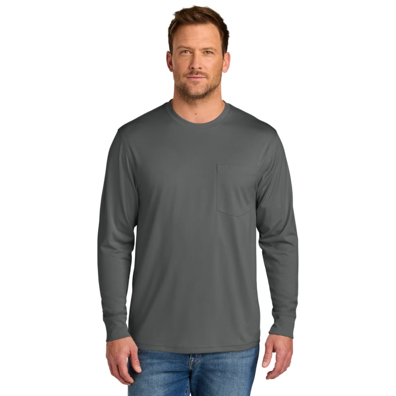 CornerStone Workwear Pro Long Sleeve Pocket Tee 18
