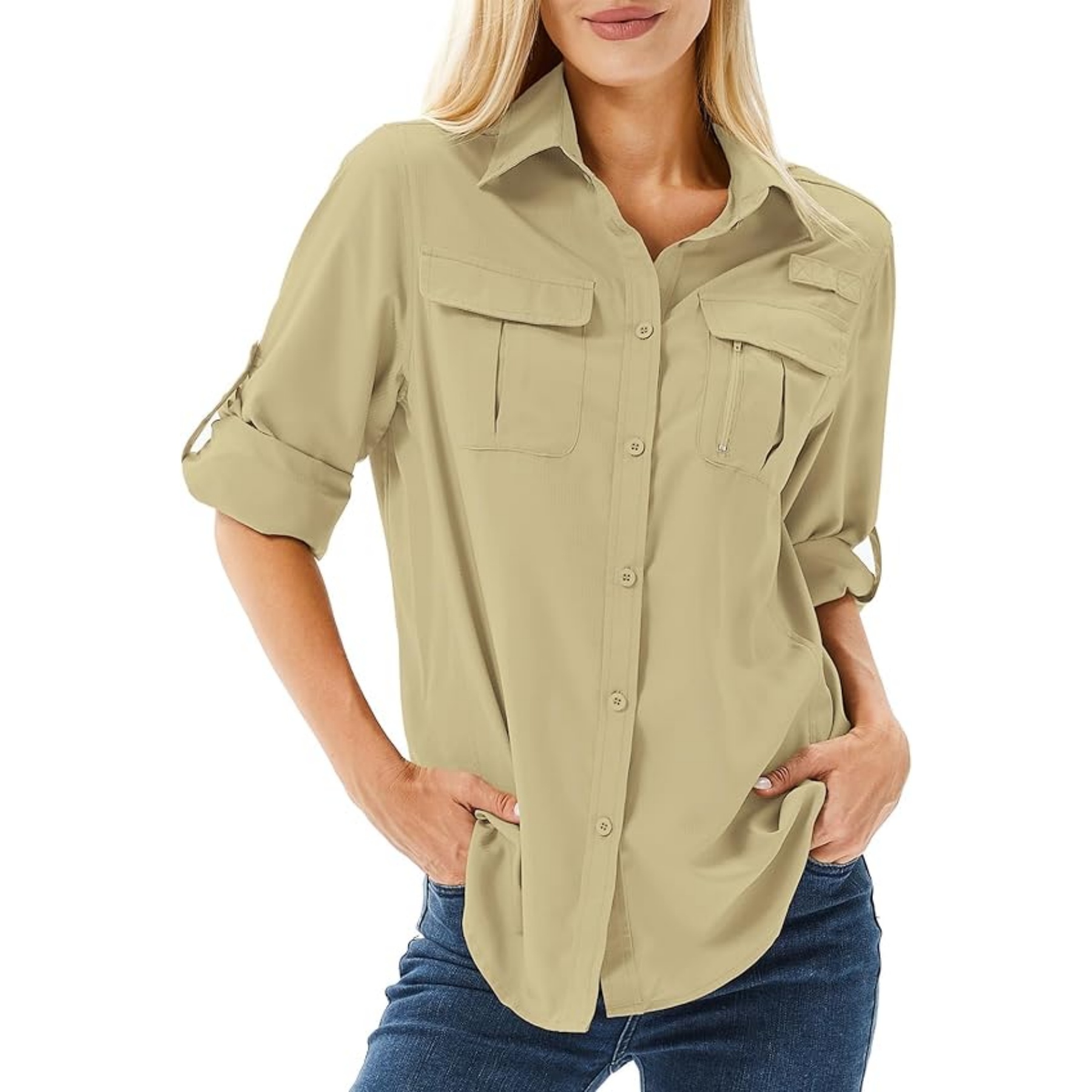 Woman's UPF 50 Long Sleeve 3