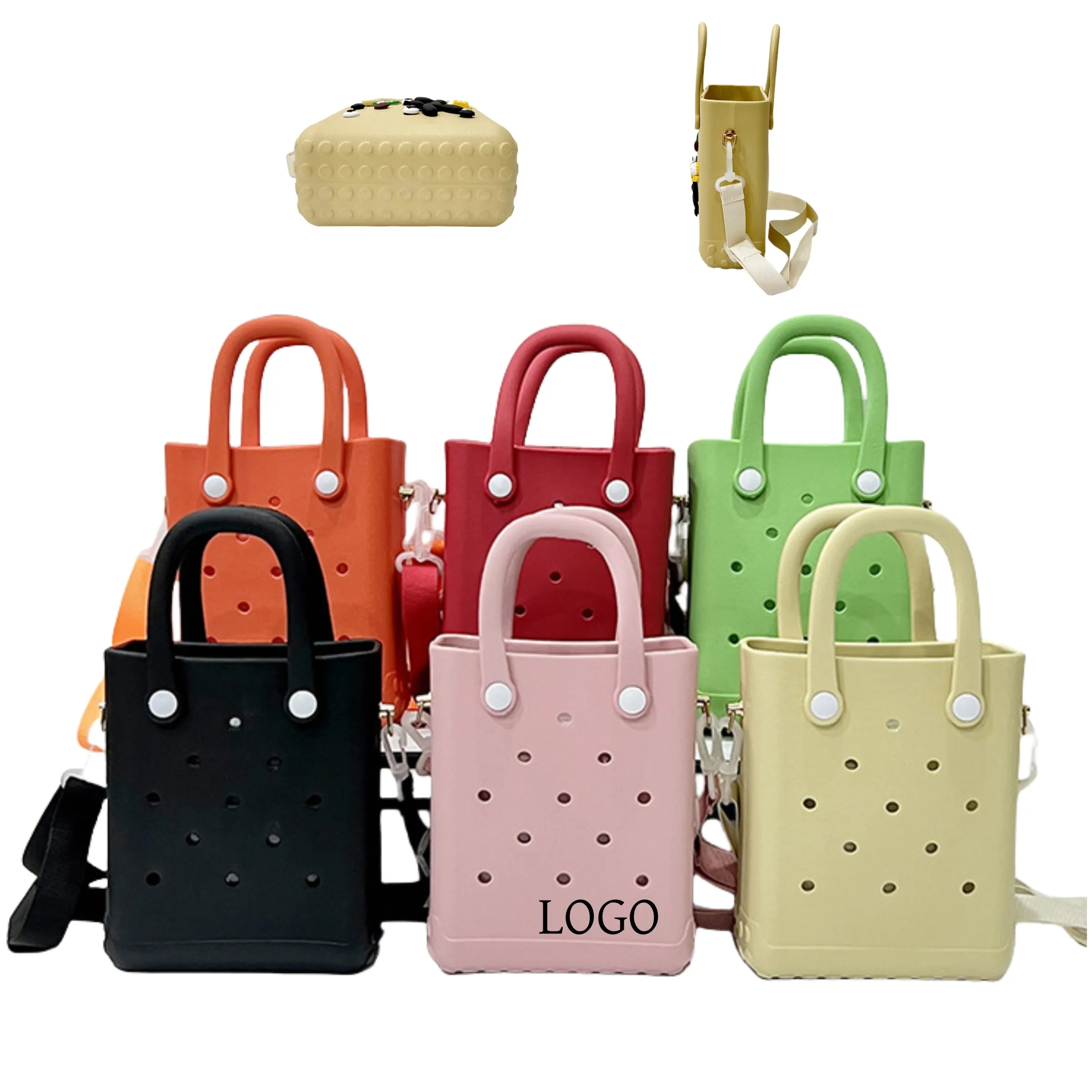 Crossbody Bag With Shoulder Straps And Holes 6