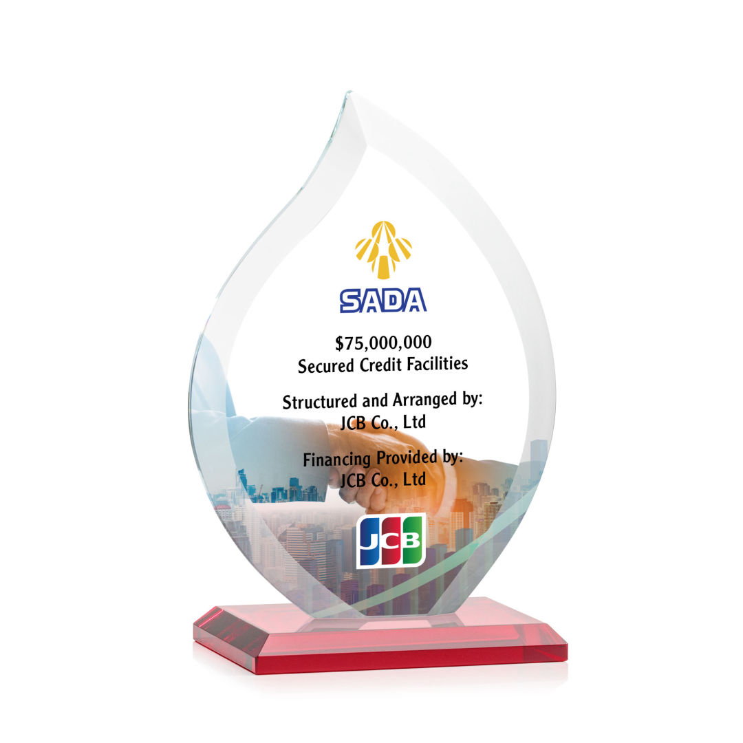 Nestor Flame VividPrint™ Award - Red 8