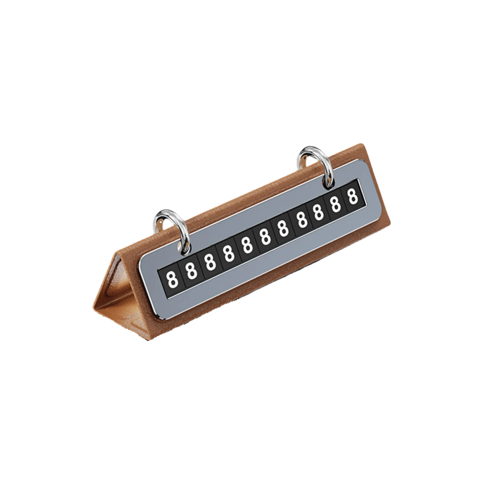 Page-Turning Car Parking Number Plate 4