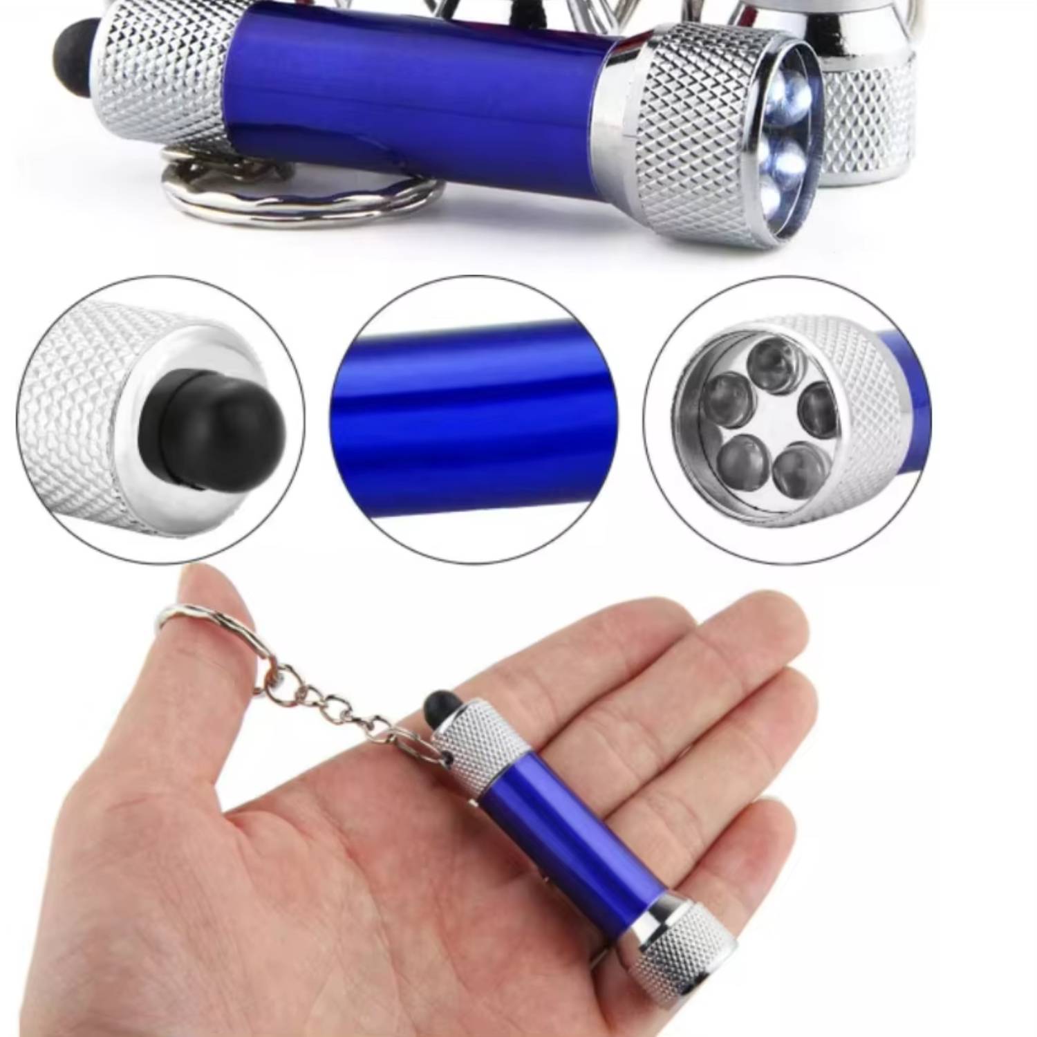 5-LED Flashlight Keychain 7