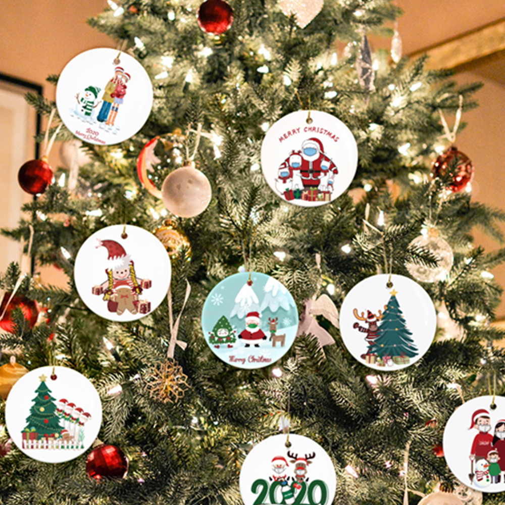 3"Ceramic Christmas Ornament 4