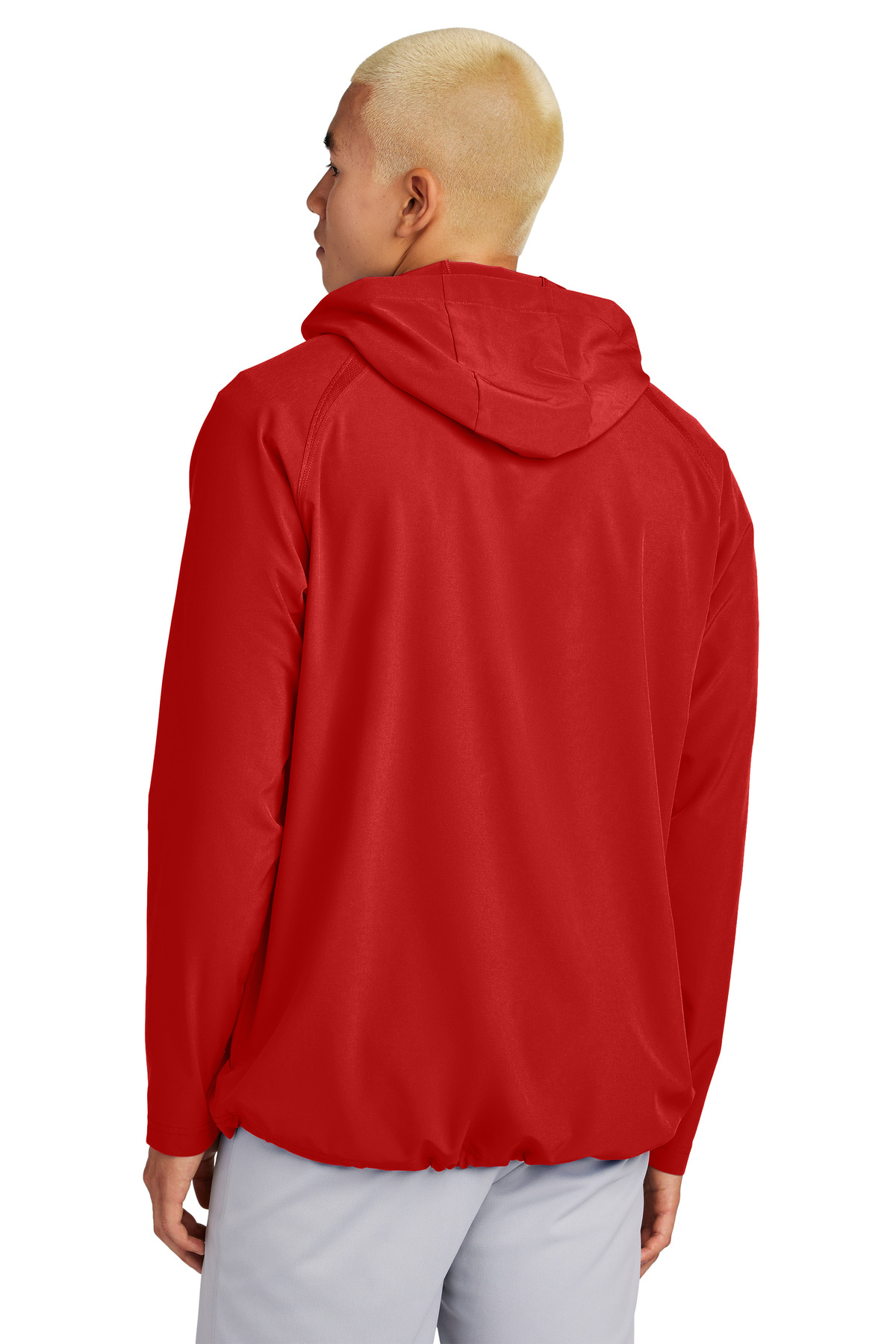 Sport-Tek Repeat 1/2-Zip Long Sleeve Hooded Jacket JST488 10