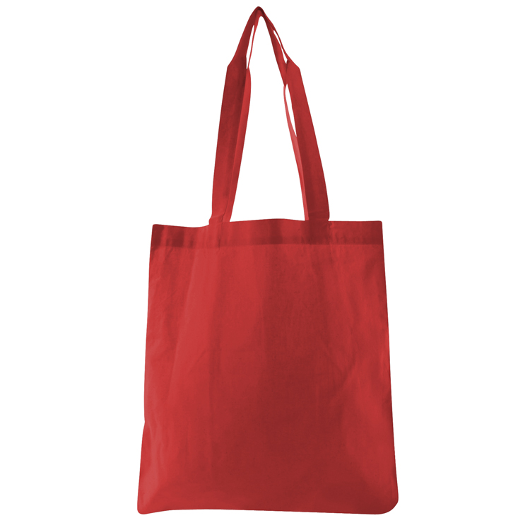 6 oz.Econo Cotton Tote - Red 2