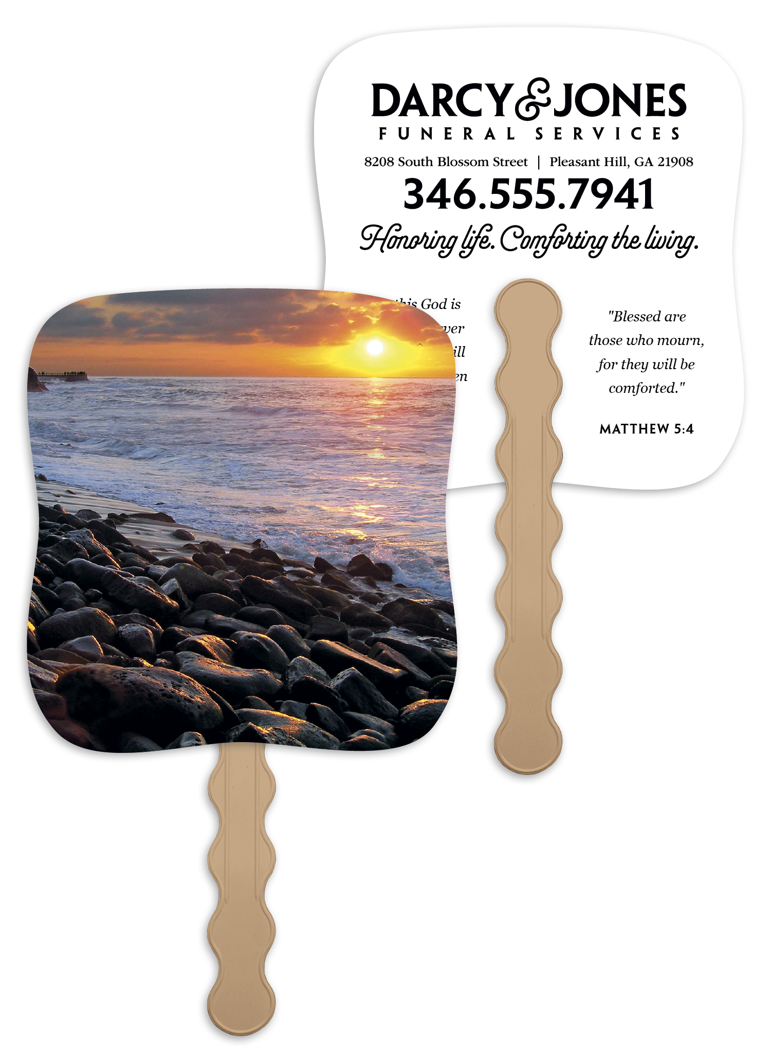 Skinner & Kennedy® Sunset Shore - Pictorial Fan 14