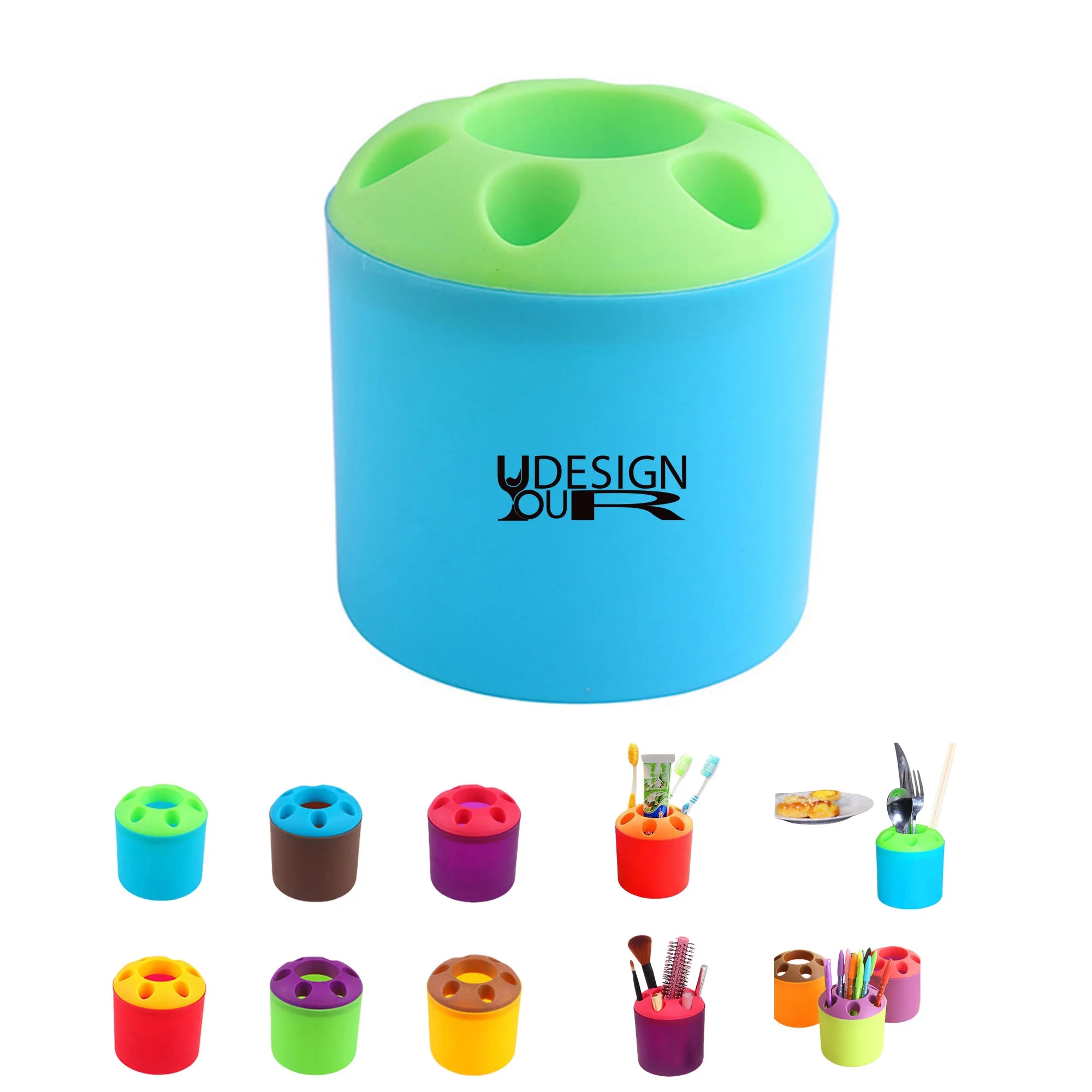Pen And Toothbrush Holder