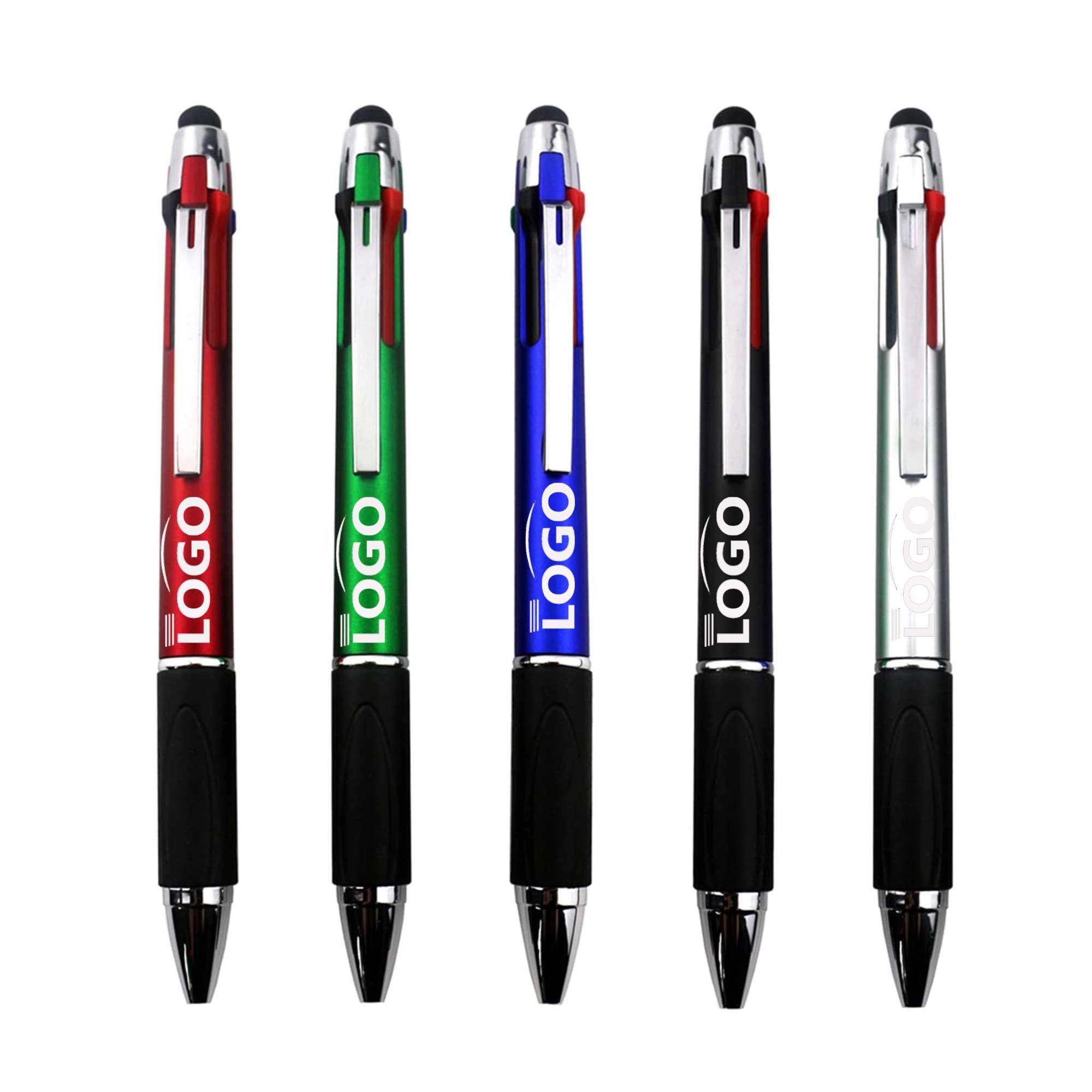 Multi Ink Stylus Ballpoint Pen