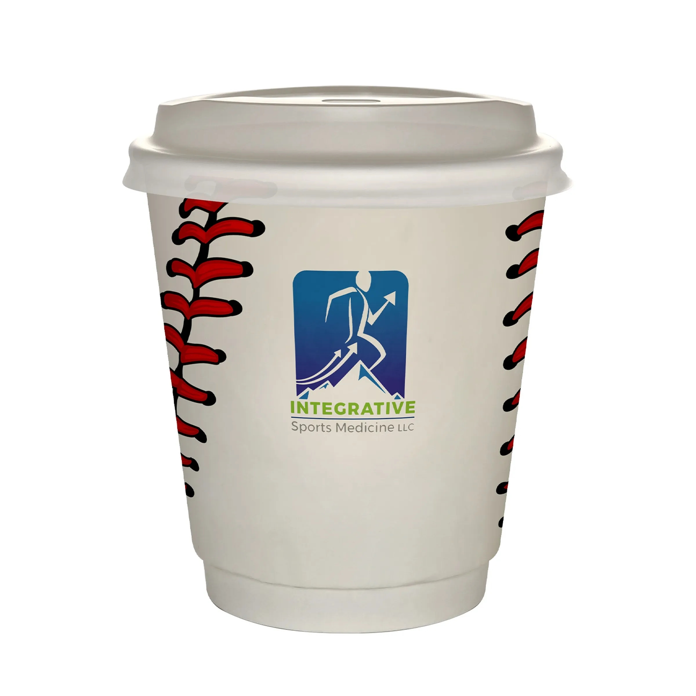 10 oz Full Color Sporty Paper Cup With Lid 4