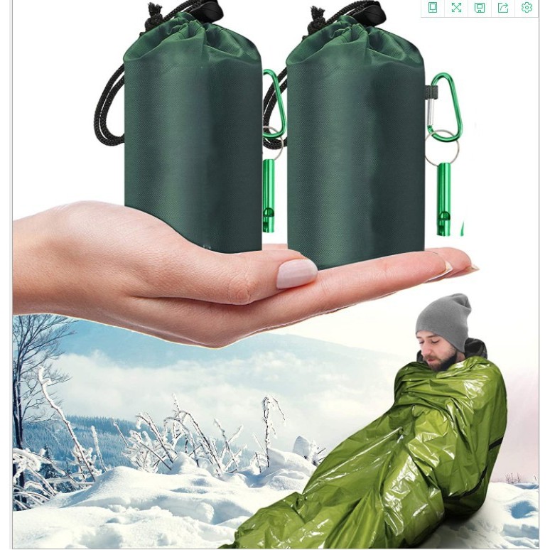 Waterproof Emergency Sleeping Bag 4