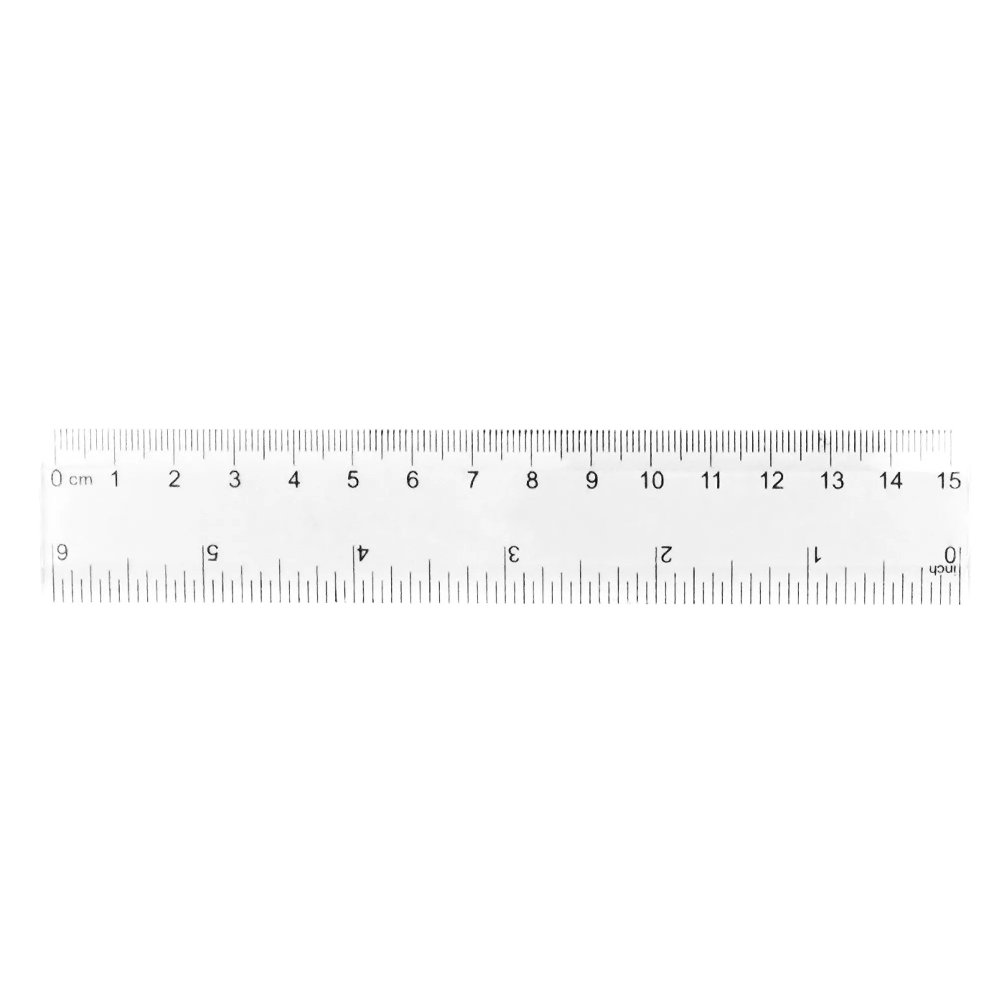 6-Inch Colored Transparent Ruler 7
