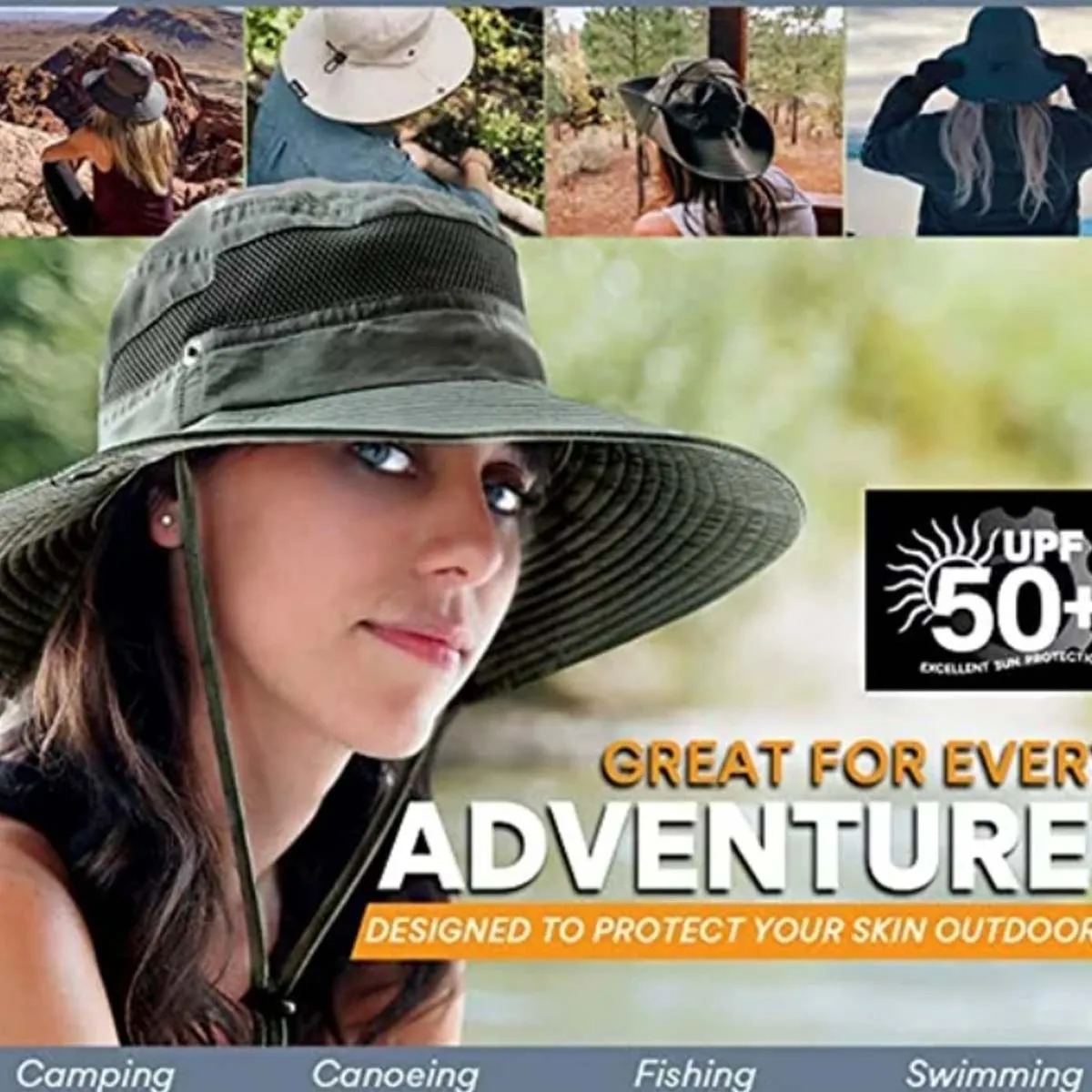 Summer Outdoor Breathable Mesh Bucket Hat 4