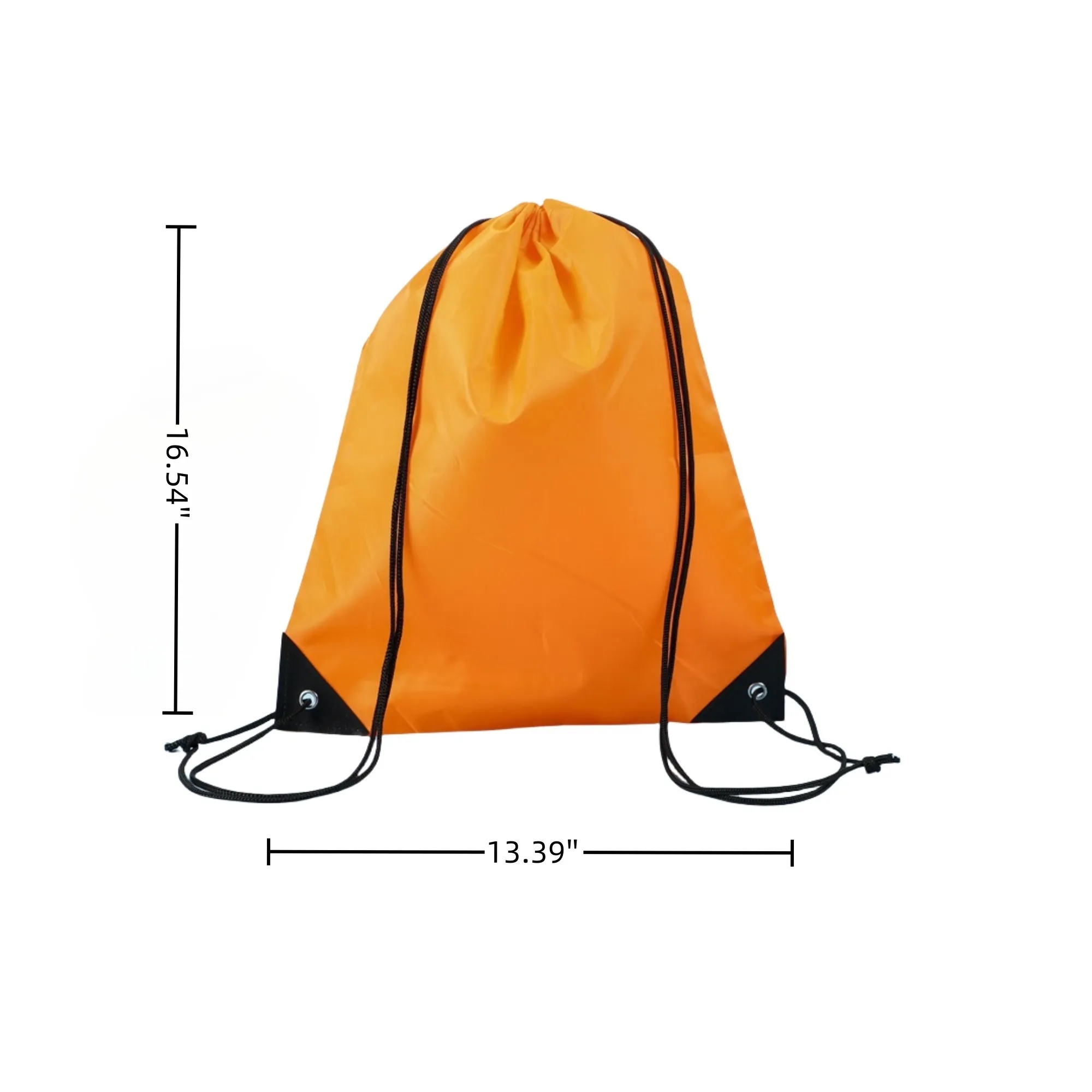 Colorful Drawstring Backpacks Logo Print Marathon Events 2