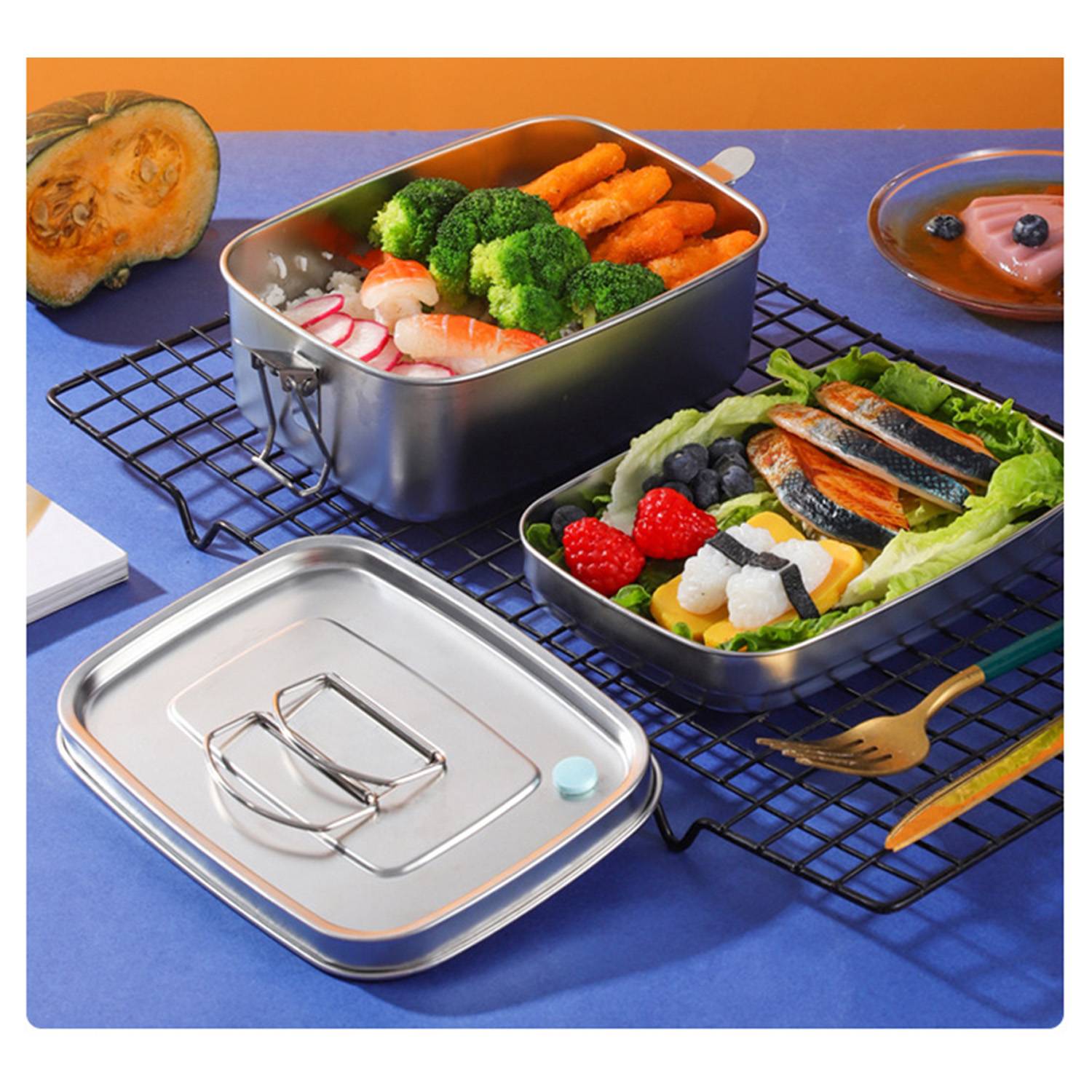 Stainless Steel Bento Box 3