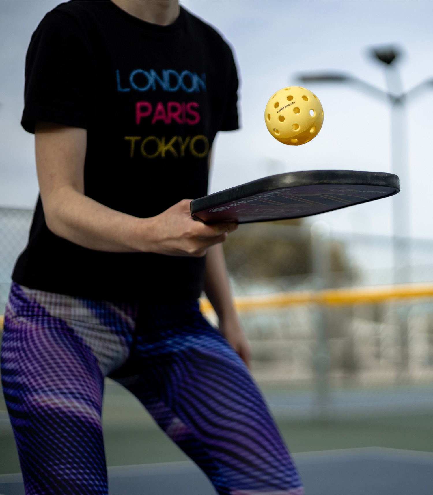 Smasher Pickleball Set Black (Full Color) 3