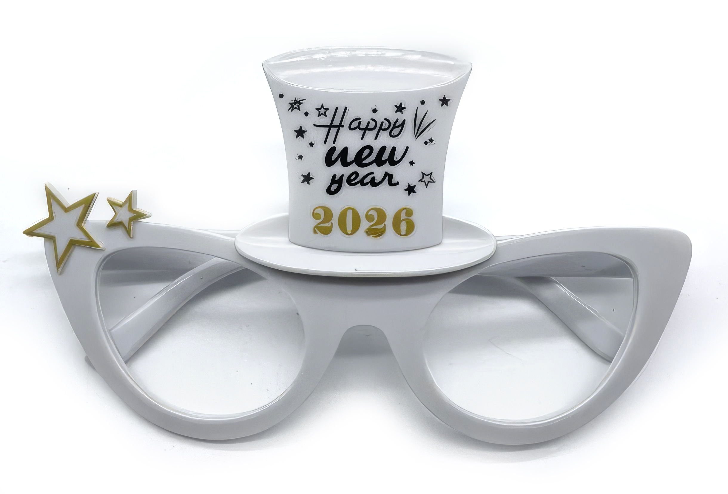 2026 NY Hat New Year Party Glasses 3