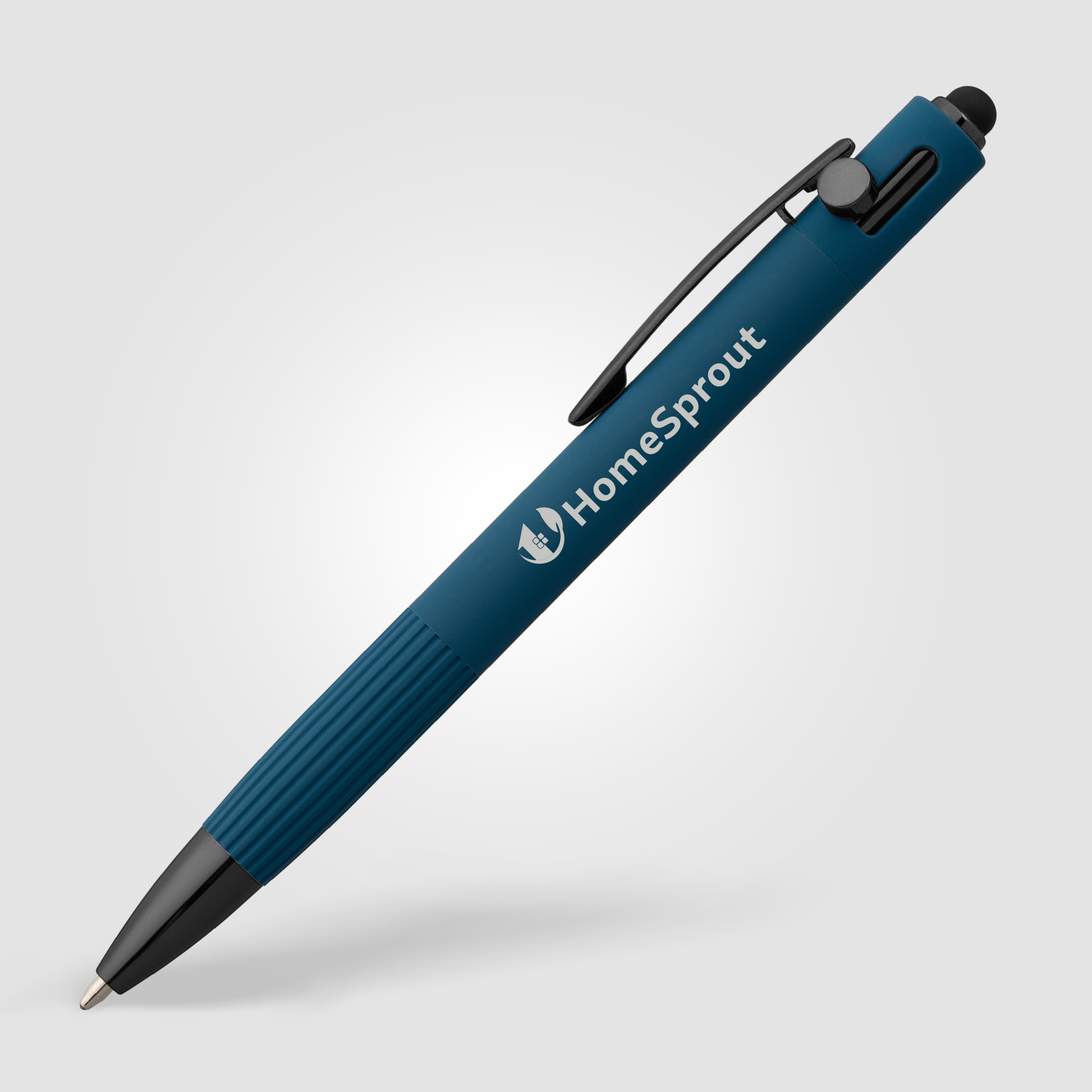 Saga Recycled Aluminum Bolt Action Stylus Pen 19