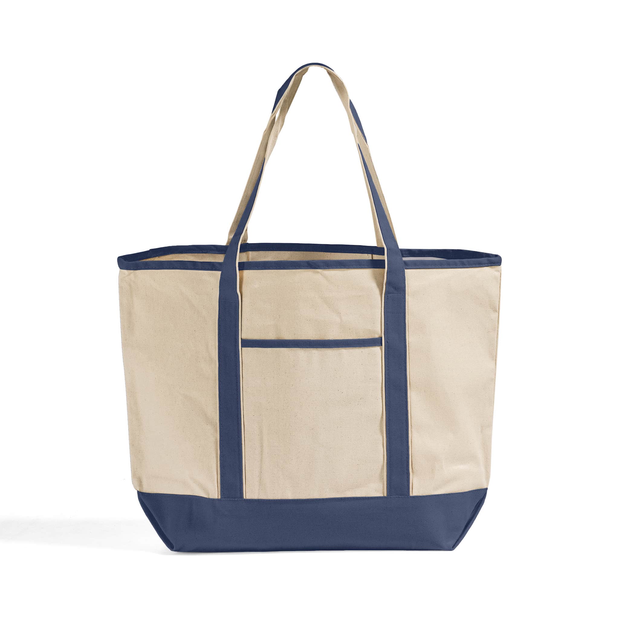 Jumbo Deluxe Canvas Tote Bag, custom tote bag with logo imprint 13