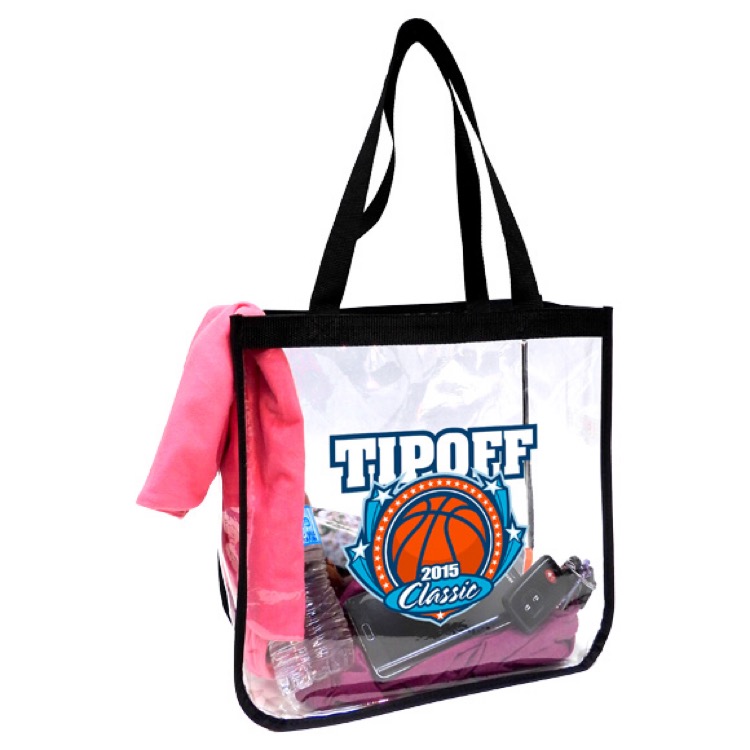 Gameday Clear Open Shoulder Tote 2