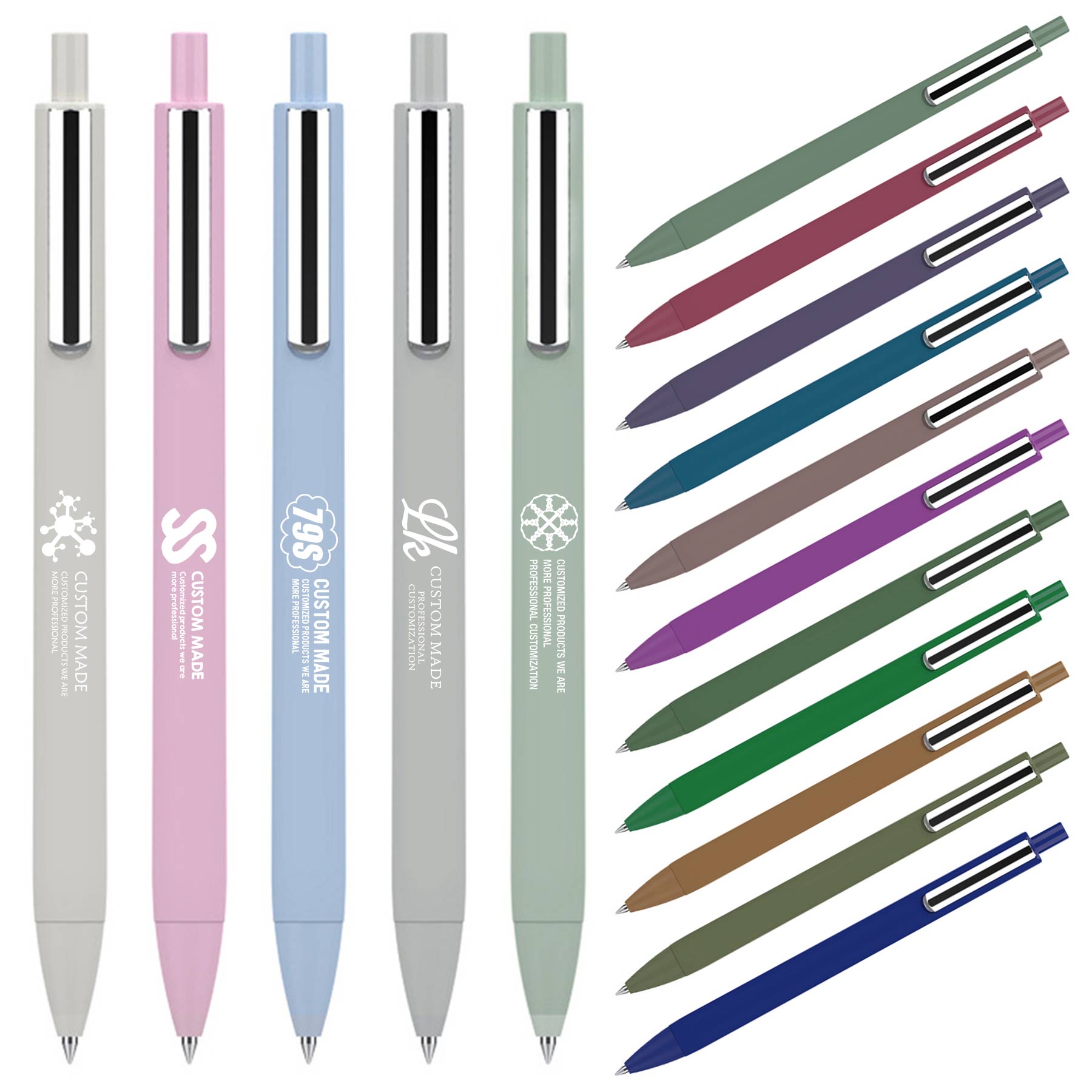 Retractable Quick Dry Gel Ink Pen 2