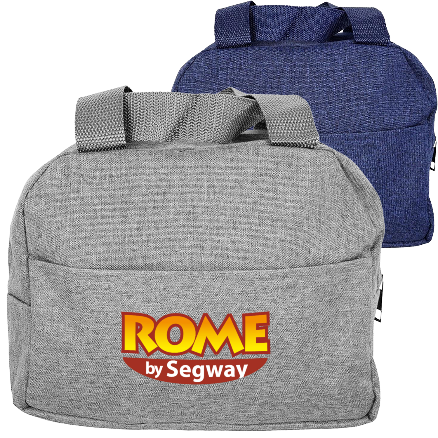 Convenient Handy Heathered Lunch Cooler Bag 1