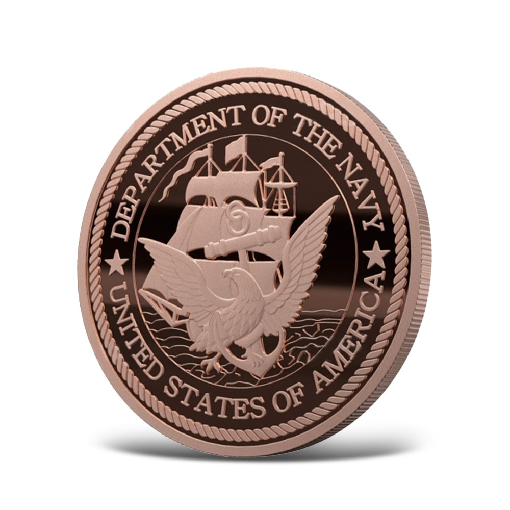 Custom 3D Die Struck Mint Coins 1.75" 2