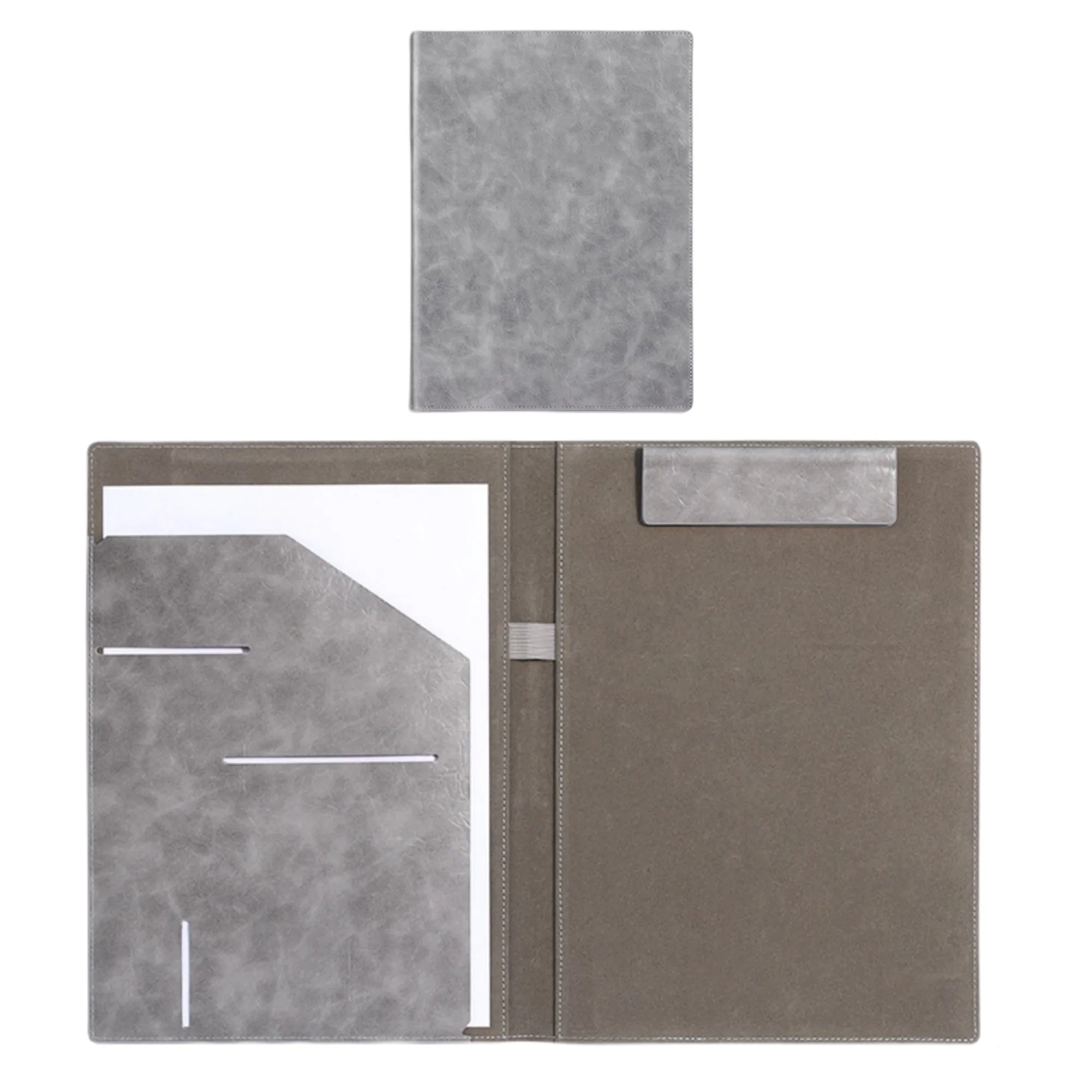A4 Leather Multifunctional Business Folder 2