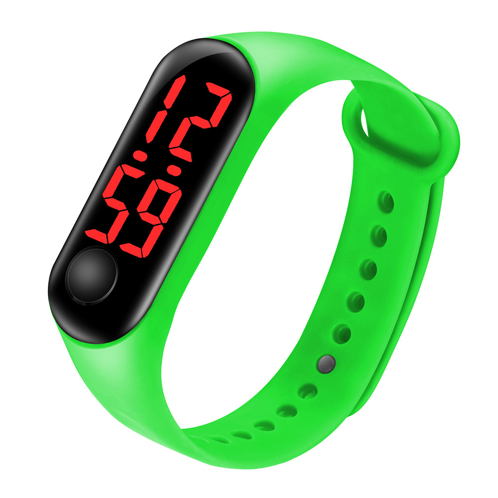 Kids LED silicone electronic watch 6