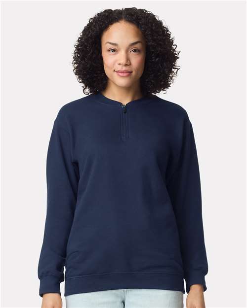 Unisex Softstyle® Midweight Quarter-Zip Sweatshirt - SF008 78