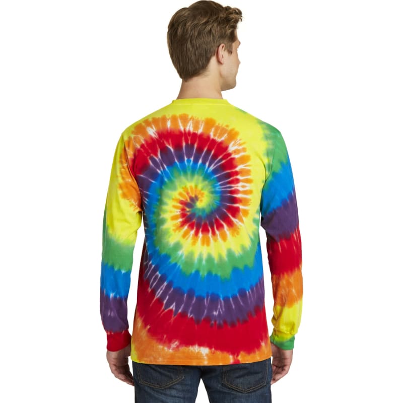 Port & Company Tie-Dye Long Sleeve Tee. 17