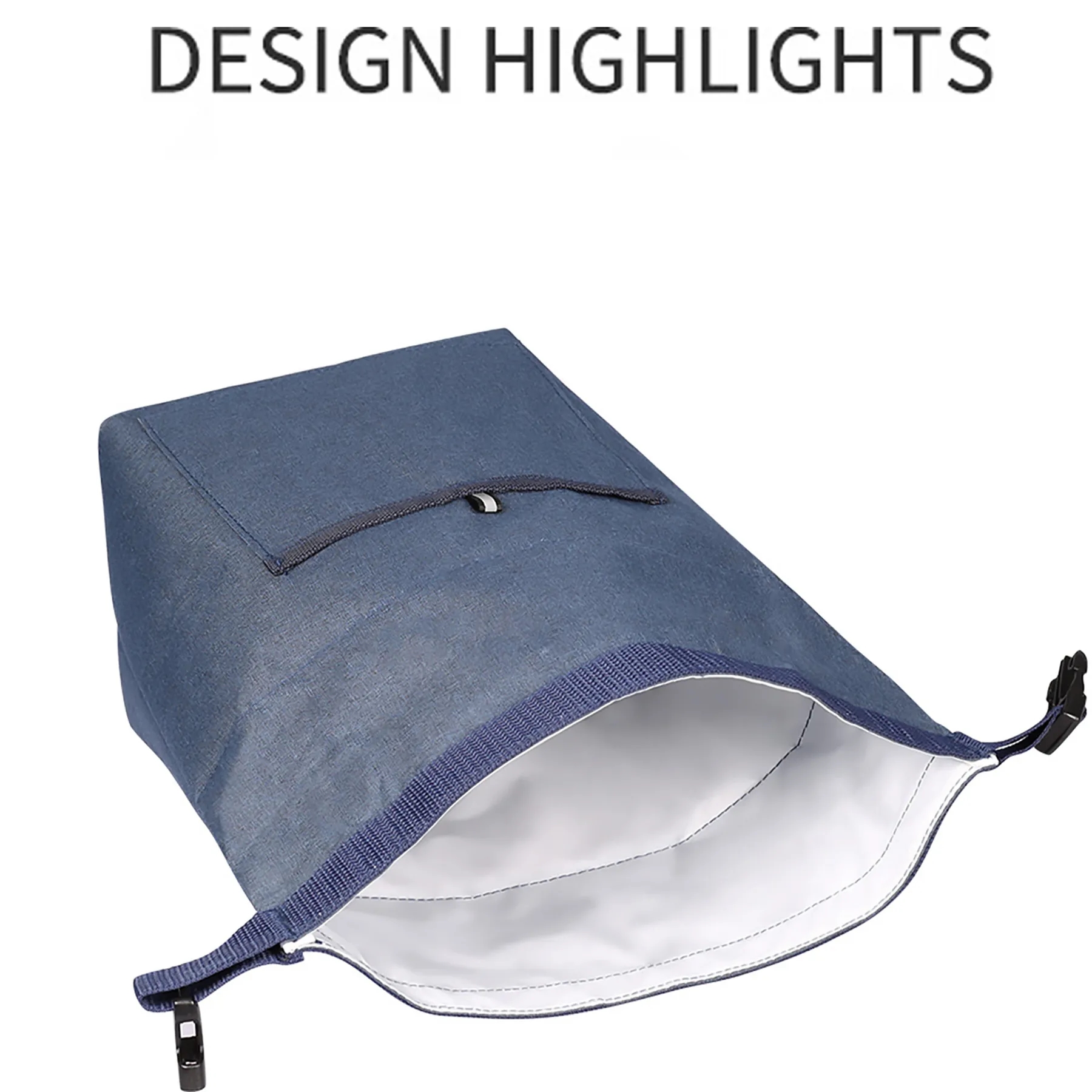 Oxford Thickened Portable Lunch Insulation Bag 4