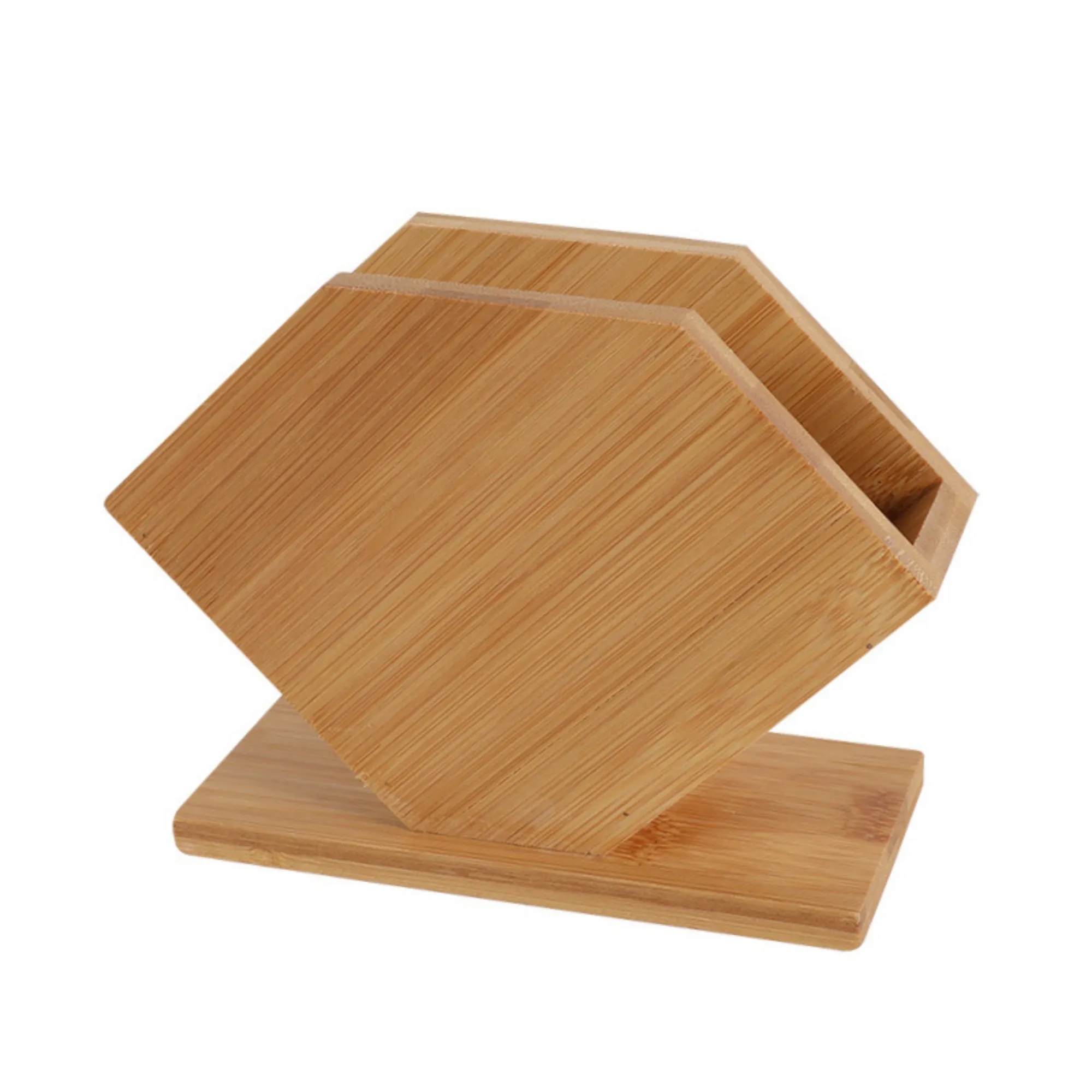 Bamboo Desktop Tissue Box 7