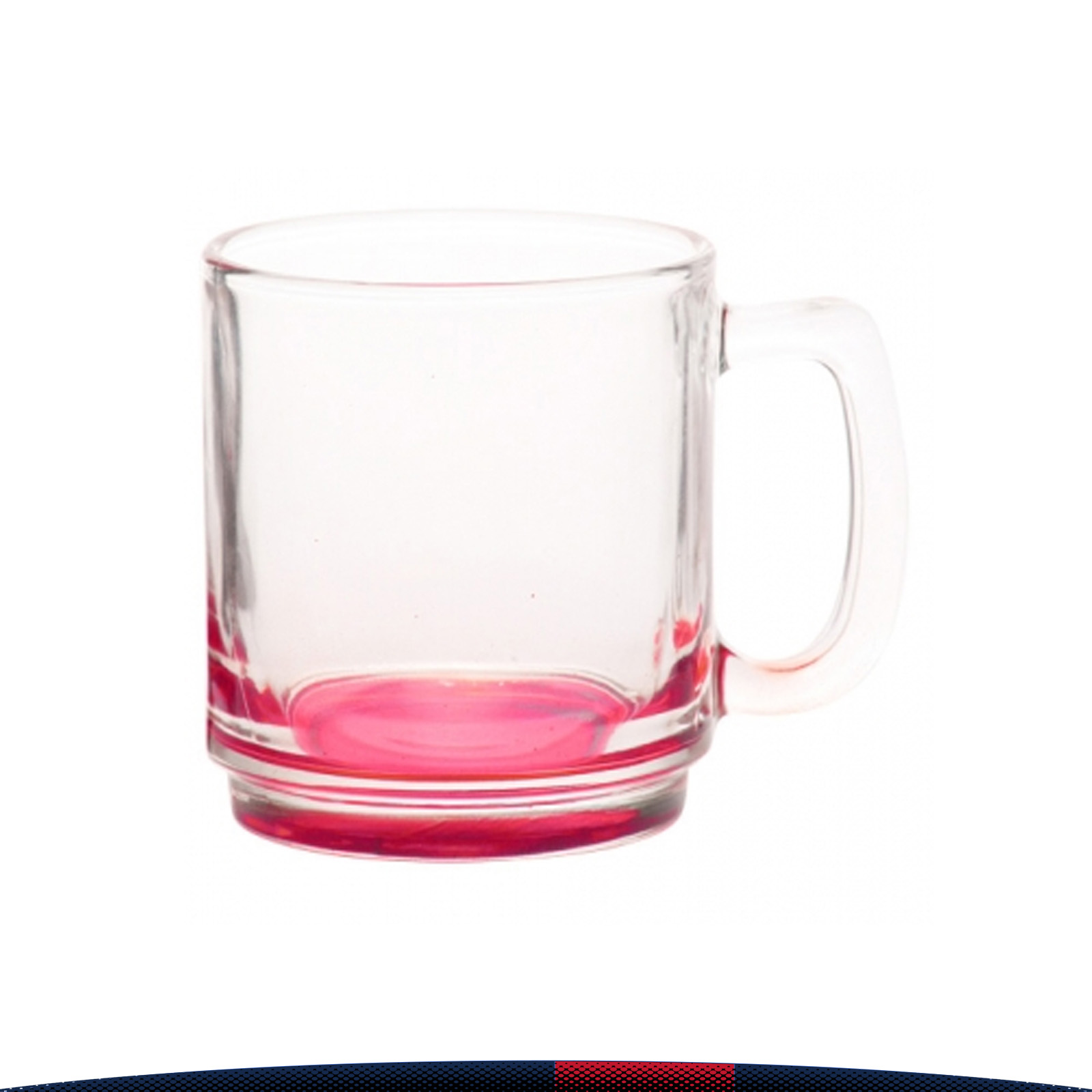 9 oz. Translucent Glass Coffee Mugs 11