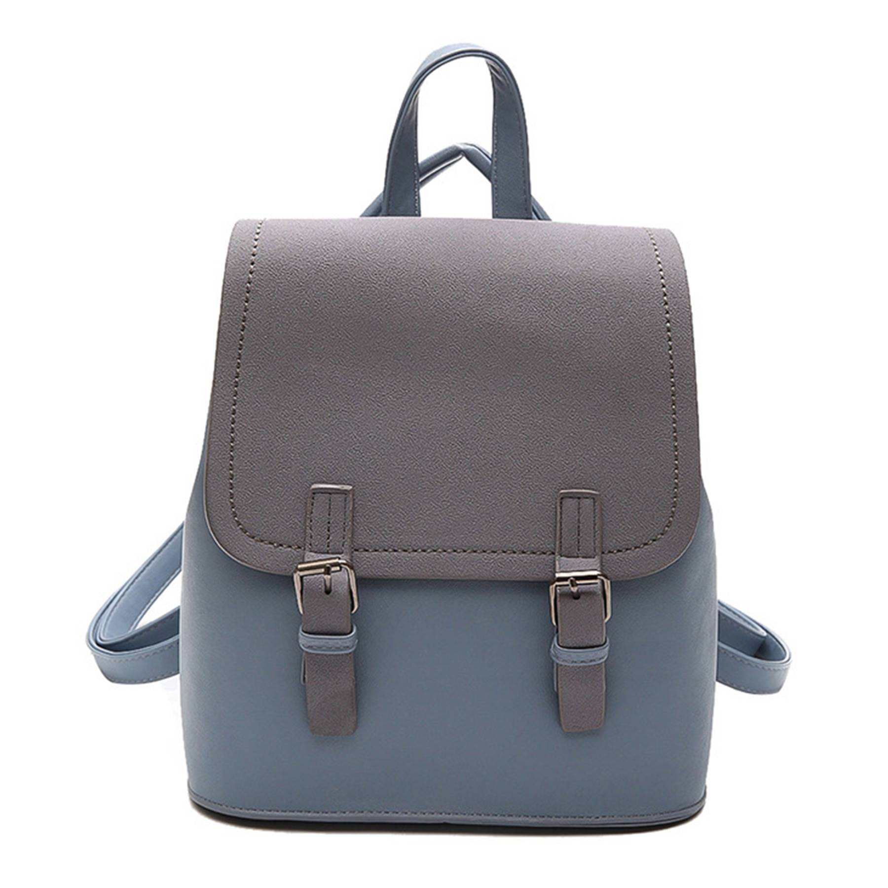 PU Leather Stylish Small Backpack Bag for Women 2