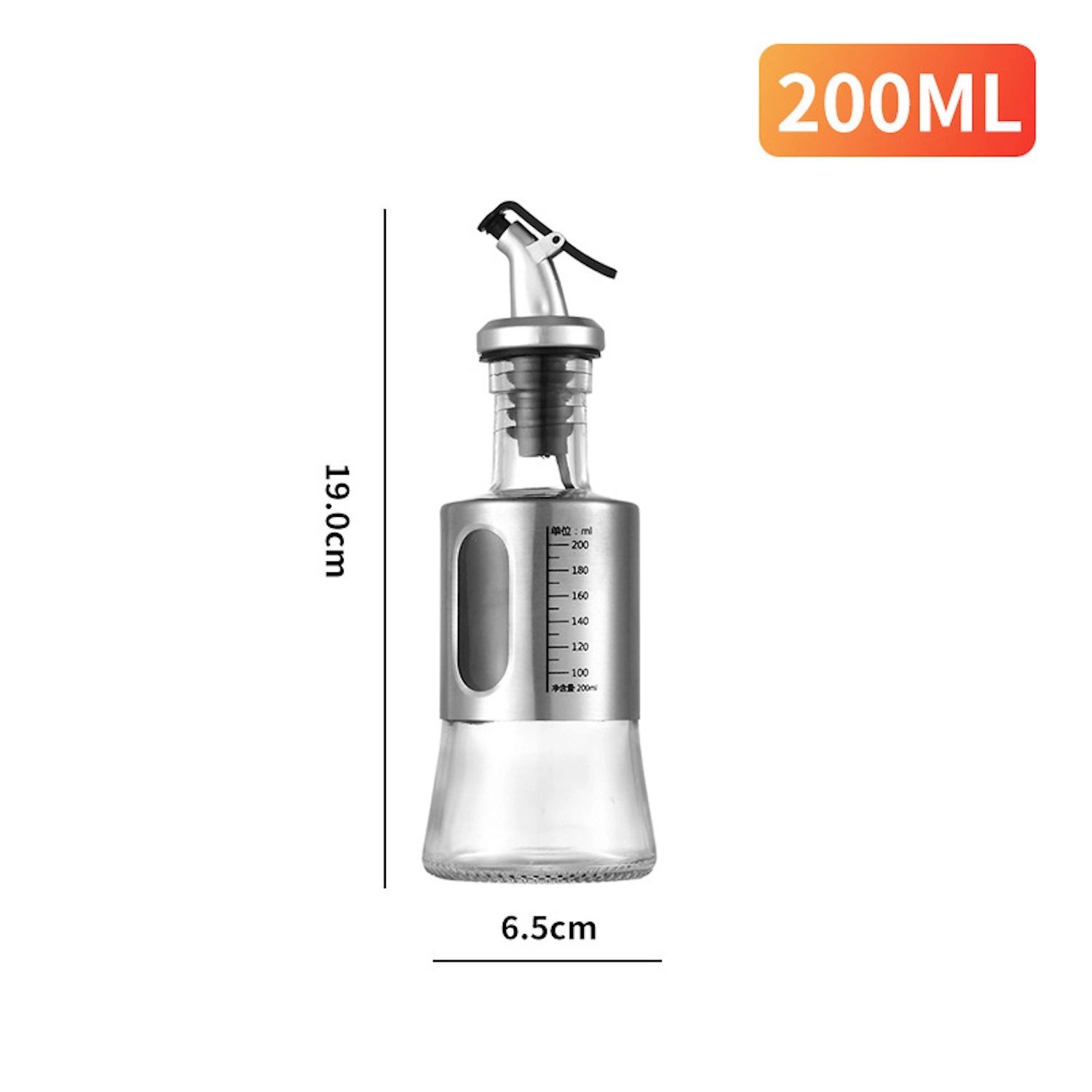Oil And Vinegar Bottles Cruets Dispenser 2