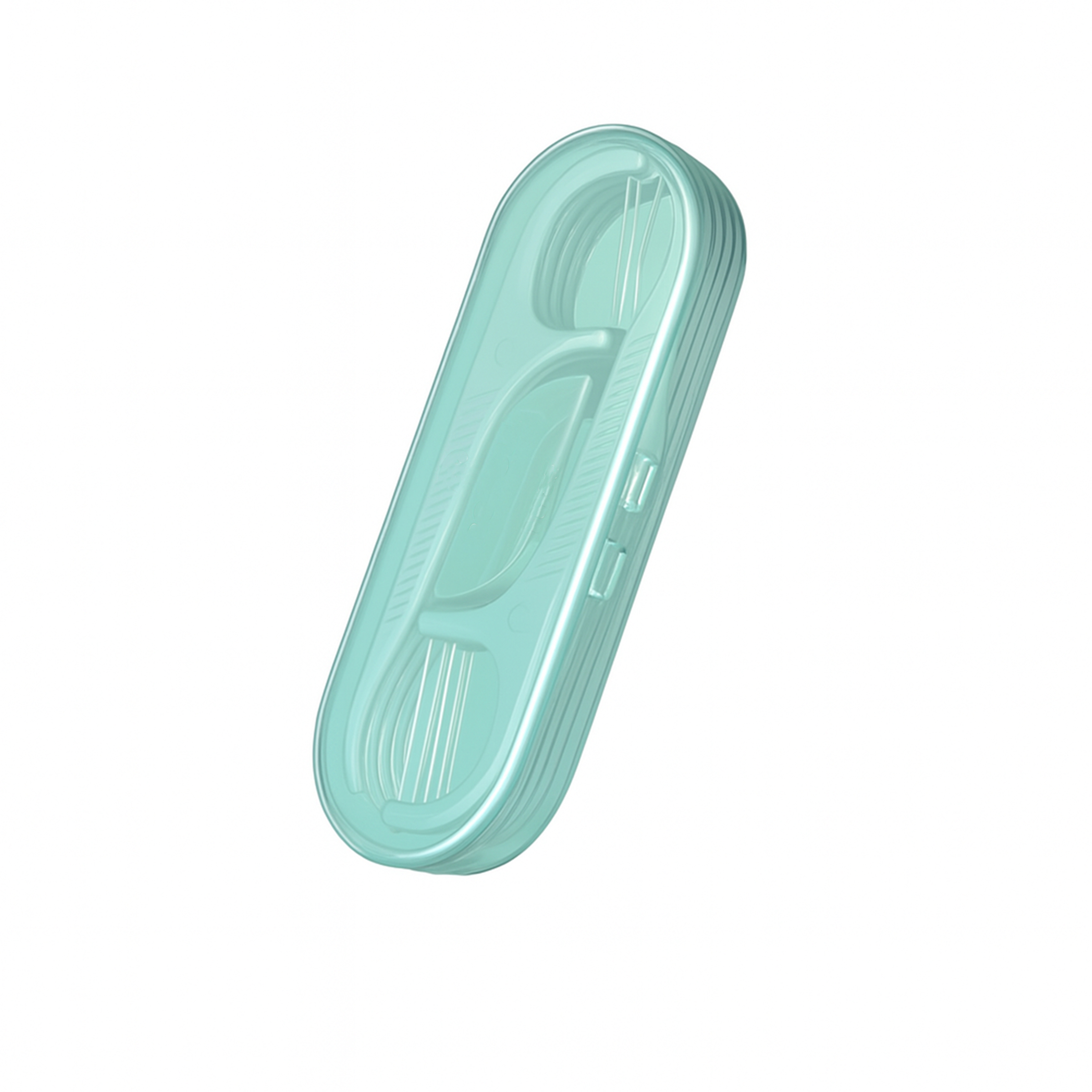 Portable Dental Floss Picks Set With Case 1