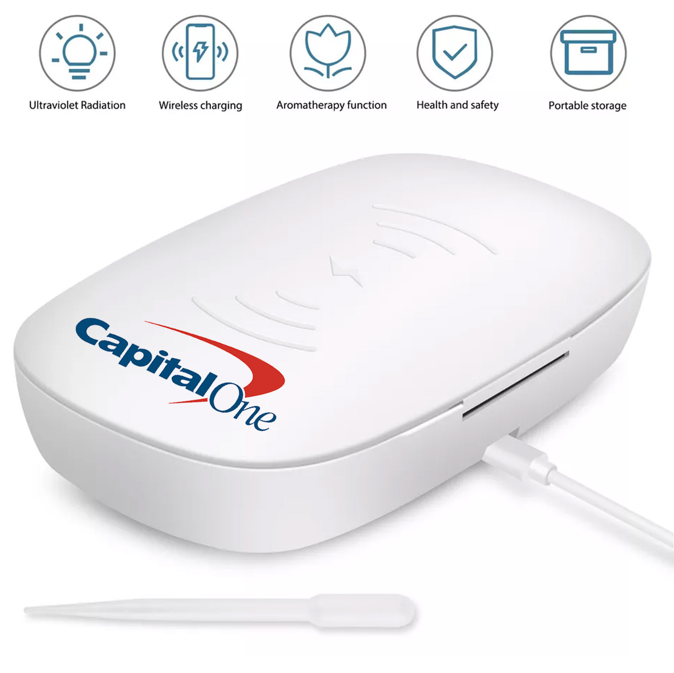 iBank ® UV Multi-Functional Sanitizer Phone Sanitizer Wireless Charger 2