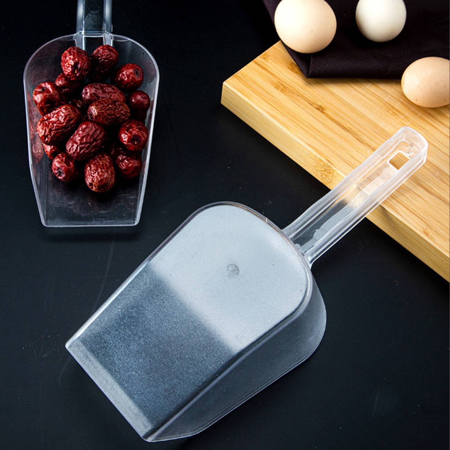 Thickened Anti Drop Large PC Plastic Square Ice Shovel 5