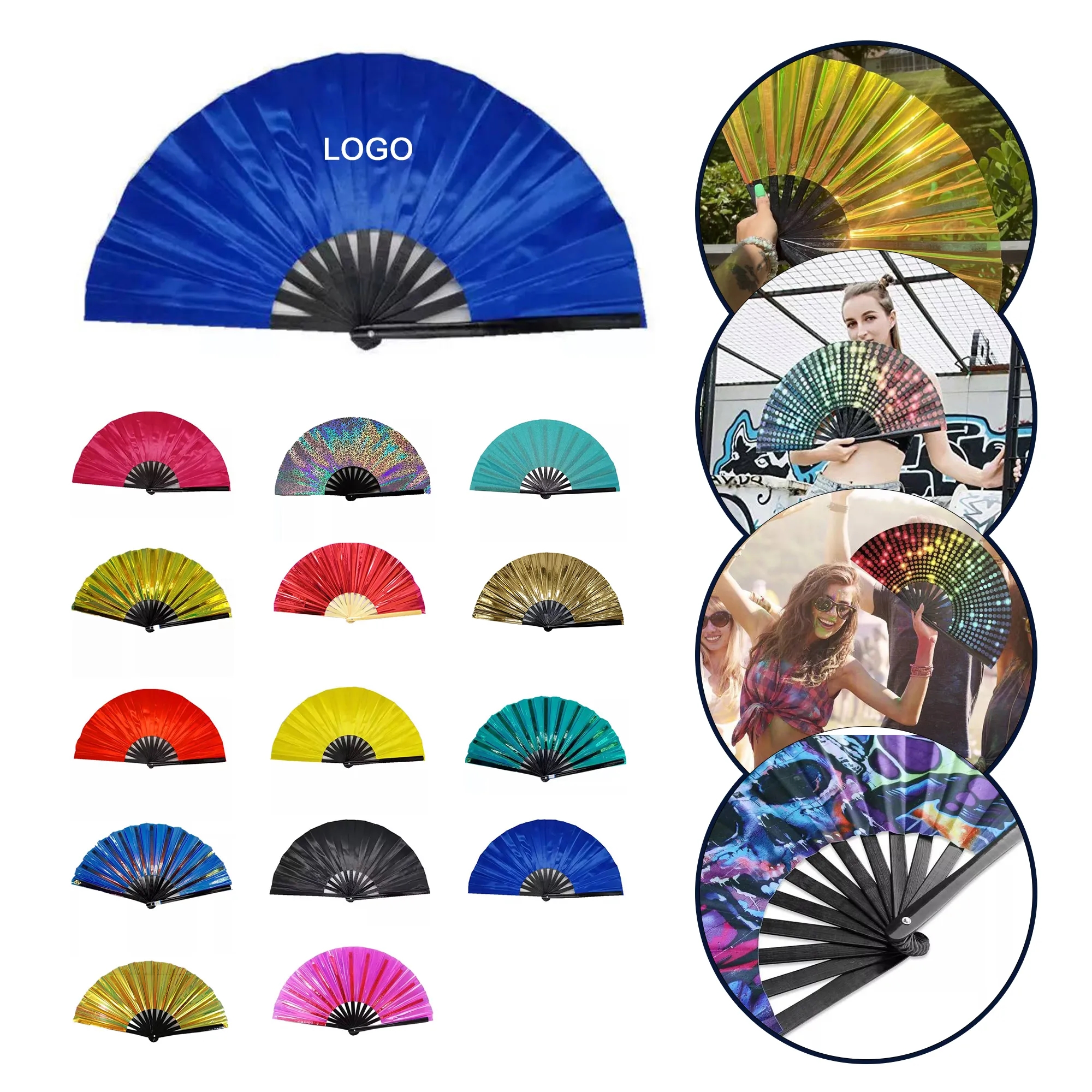 PVC Fan with Customizable Pictures 23