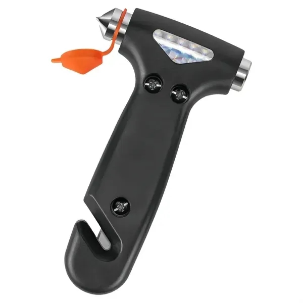 ABS Emergency Hammer - Durable Tungsten Steel Blade 13