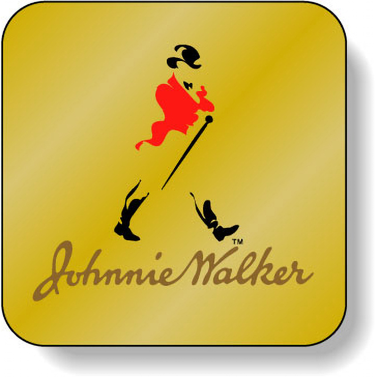 Dull Gold Foil Paper Roll Labels Stock Square (2"x2")