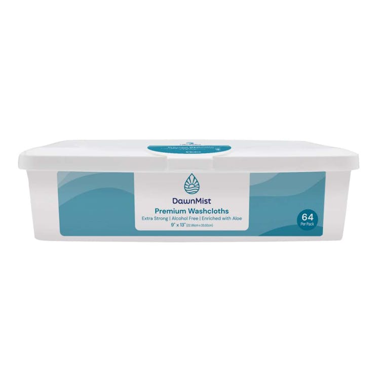 Adult Premium Wet Wipes 64 per Pack - 9" x 13" 2