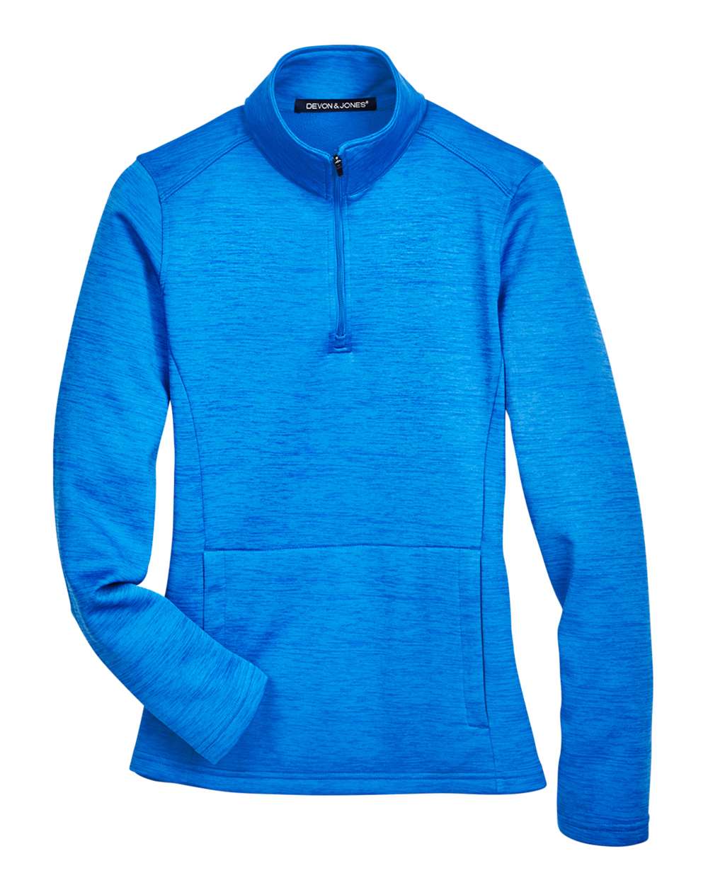 Women's Newbury Mélange Fleece Quarter-Zip Pullover - DG798W 3