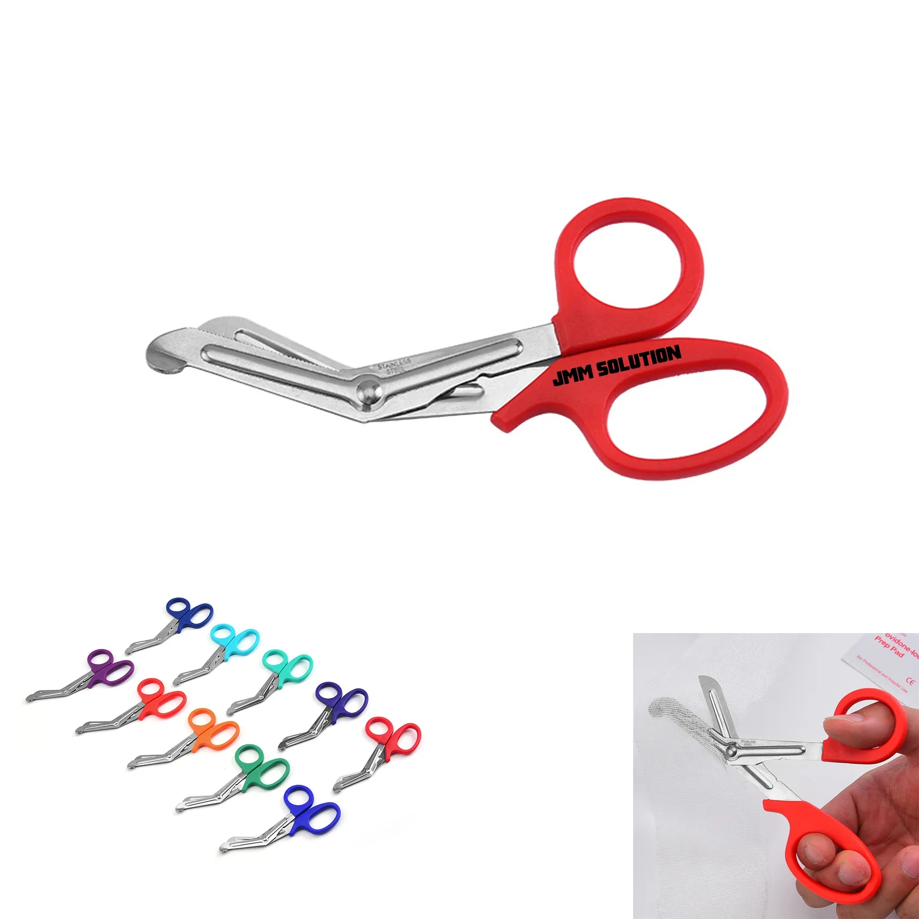 Stainless Steel Medical Bandage Scissors 2