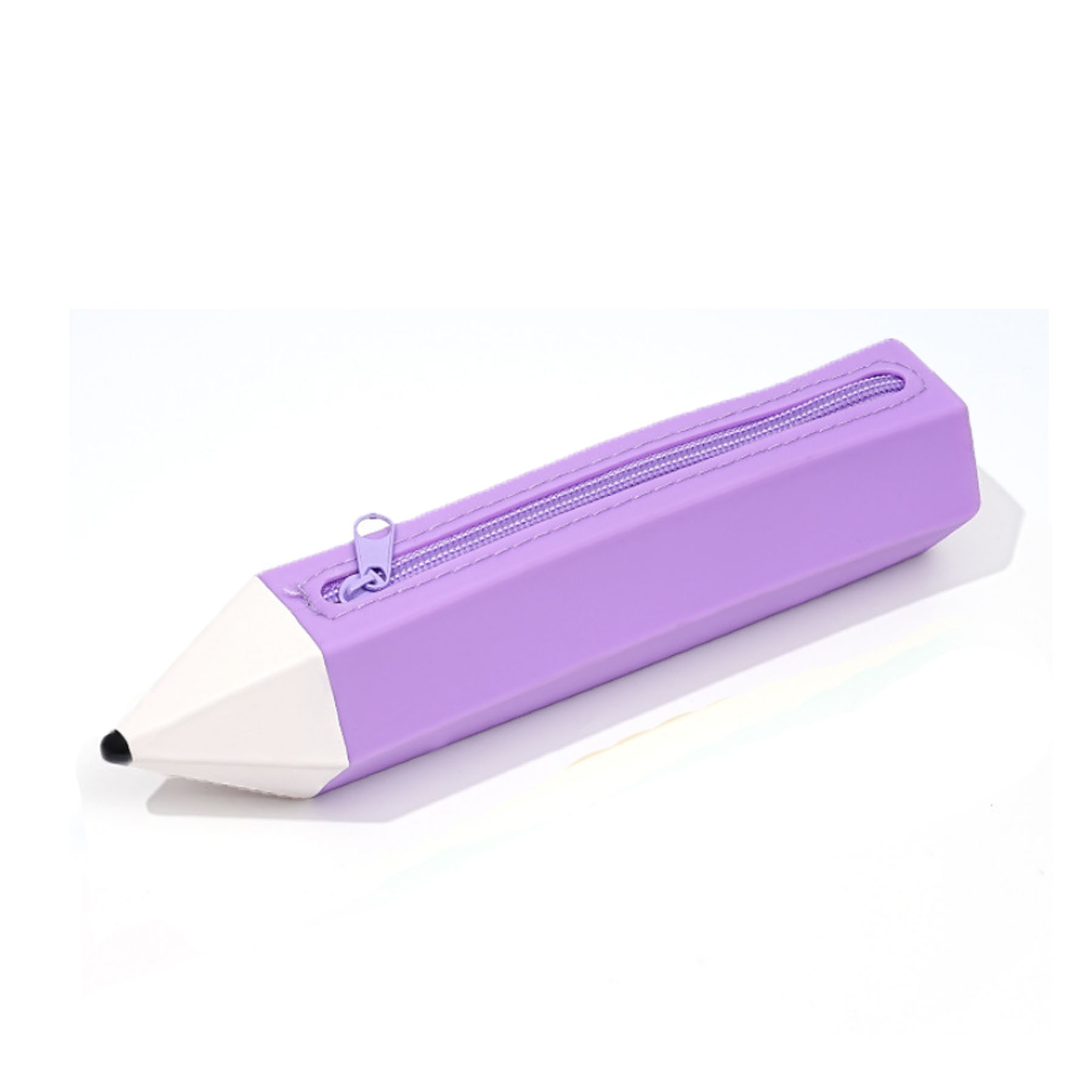 Pencil Shaped Silicone Pencil Pouch 2