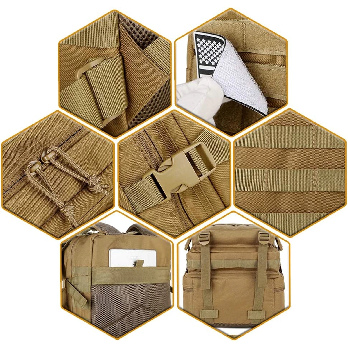 45L Molle Military Tactical Backpack 1