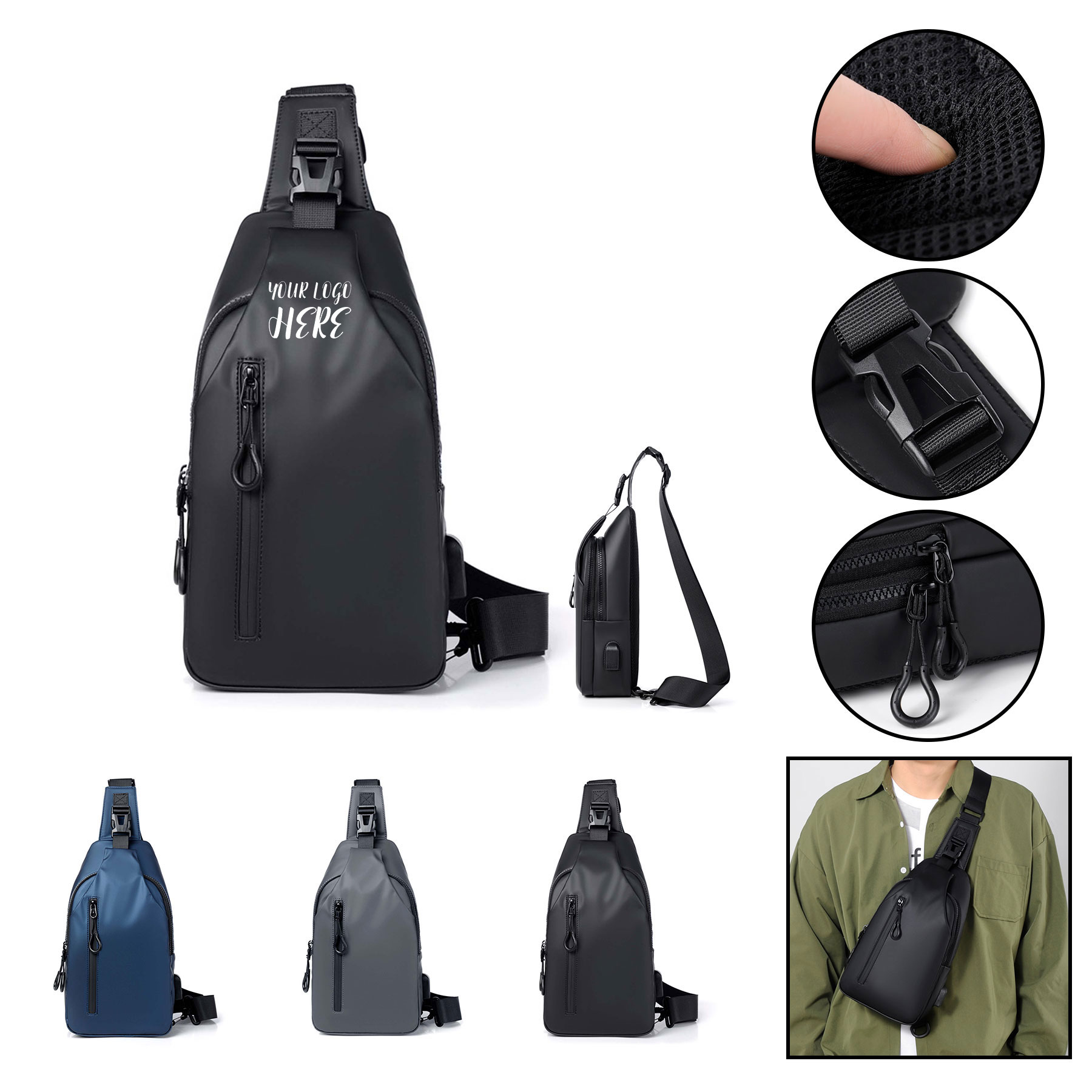 Chest Crossbody Shoulder Bag 2