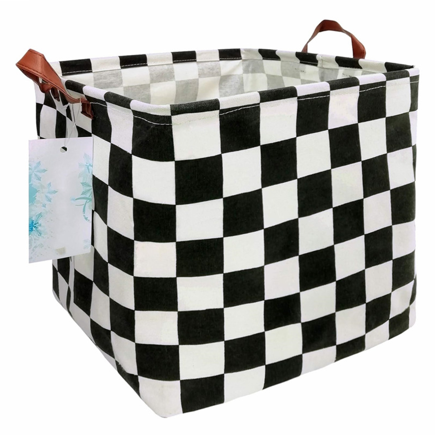 Waterproof Canvas Home Storage Basket 1