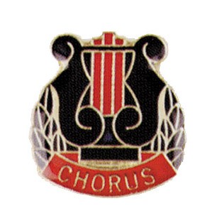 Chorus Scholastic & Music Pin 2
